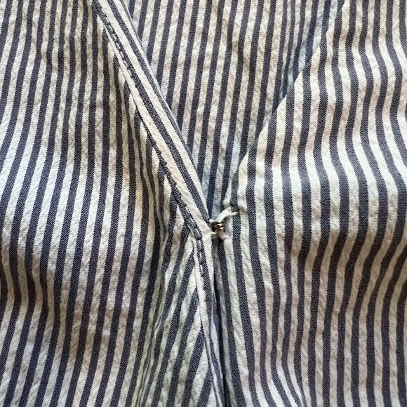 Southern Tide Nautical Navy Stripe Marlena Top Blouse-Size M - Picture 4 of 5